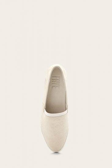 Frye Melanie Slip On - Ivory - Click Image to Close