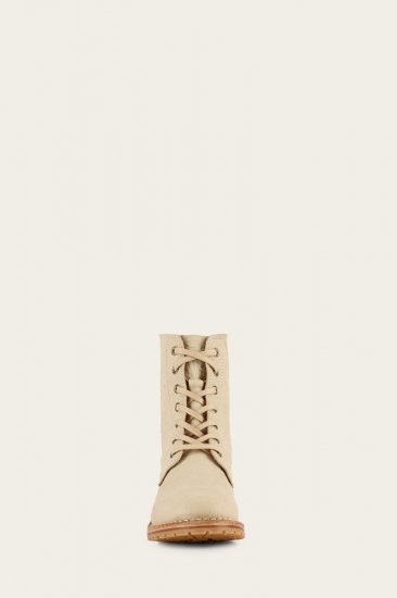 Frye Sabrina 6G Lace Up - Ivory - Click Image to Close