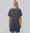 Frye Rolled Cuff Graphic Tee - Rolled Cuff Graphic Tee
