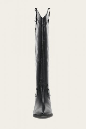 Frye Sara Western Tall - Black - Click Image to Close