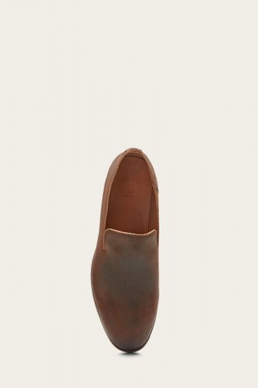 Frye Chris Venetian - Ginger-suede - Click Image to Close