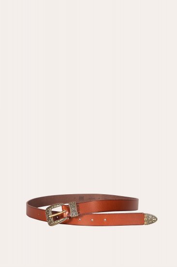 Frye 25MM Logo Western Belt - 25MM Logo Western Belt - Click Image to Close