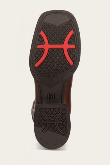 Frye Hauser Logo Stitch - Tobacco - Click Image to Close