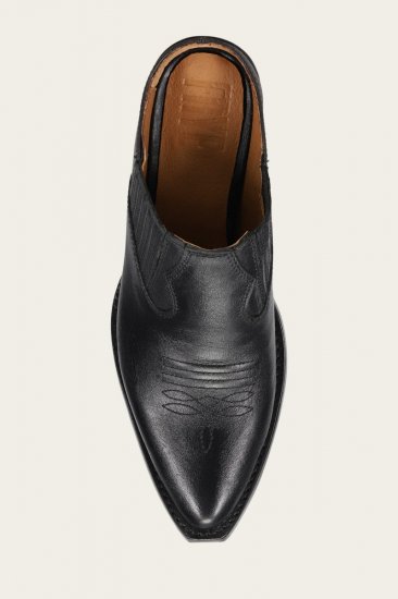 Frye Sacha Mule - Black - Click Image to Close