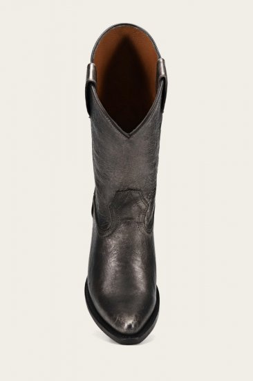 Frye Sacha Mid Pull On - Dark-pewter - Click Image to Close