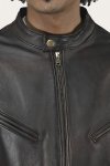 Frye Contemporary Racer Leather Jacket - Contemporary Racer Leather Jacket