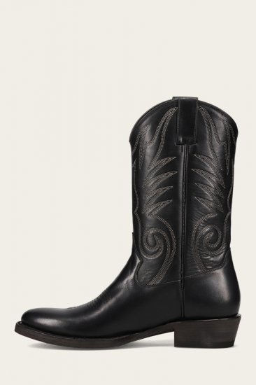 Frye Grady Vintage Stitch - Black - Click Image to Close