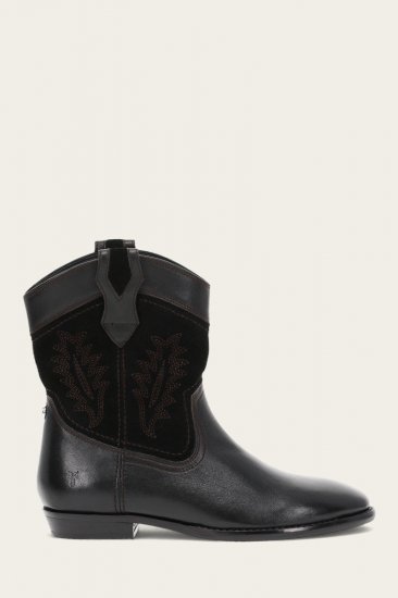 Frye Blair Western Deco - Black - Click Image to Close