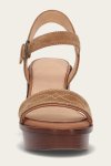 Frye Pipa Woodstock Sandal - Almond