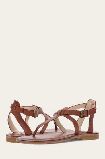 Frye Taylor Sandal - Cinnamon - Click Image to Close