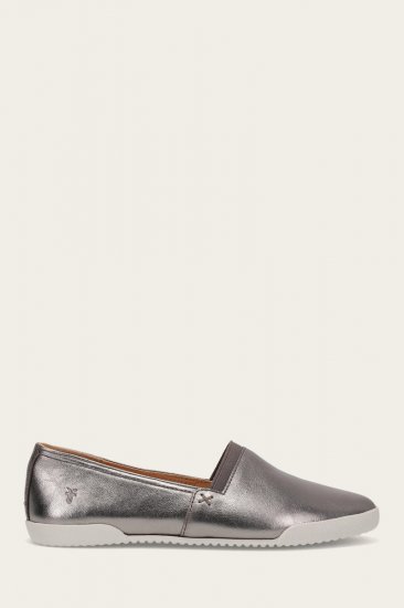 Frye Melanie Slip On - Dark-pewter - Click Image to Close