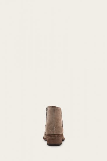 Frye Carson Piping Bootie - Medium-grey - Click Image to Close