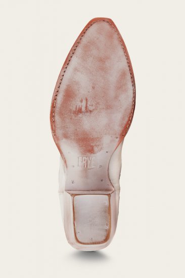 Frye Sacha Mid Stud - White - Click Image to Close