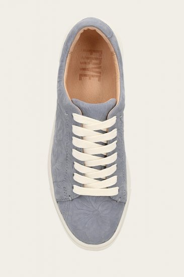Frye Ivy Low Lace - Steel-blue-floral - Click Image to Close