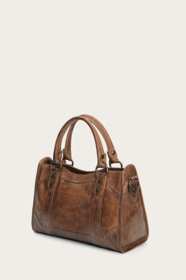 Frye Melissa Satchel - Cognac - Click Image to Close