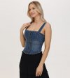 Frye Denim Bustier - Denim Bustier