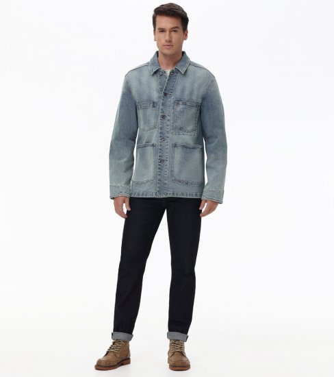 Frye Denim Chore Jacket - Denim Chore Jacket - Click Image to Close