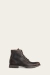Frye Tyler Lace Up - Antiqued-black