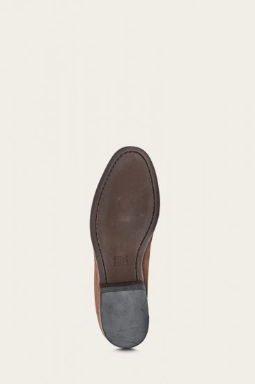 Frye Chris Venetian - Ginger-suede - Click Image to Close