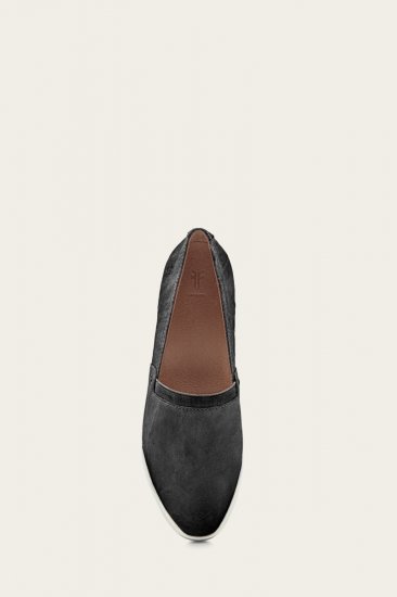 Frye Melanie Slip On - Black - Click Image to Close