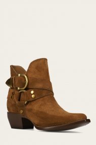 Frye Sacha Multi Strap Bootie - Bark