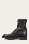 Frye Dean Combat Lace Up - Black