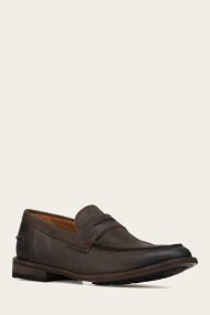 Frye Tyler Flex Penny - Chocolate