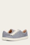 Frye Ivy Low Lace - Steel-blue-floral