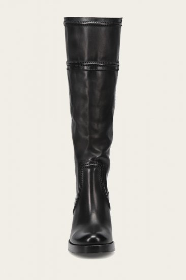 Frye Jean Tall Pull On Wide Calf - Black - Click Image to Close