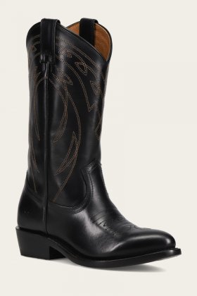 Frye Billy Pull On Deco Stitch - Black