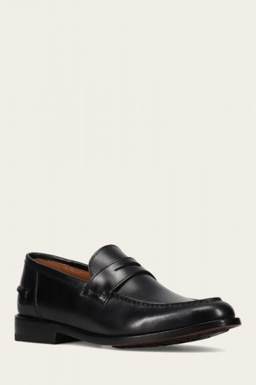 Frye Tyler Penny - True-black - Click Image to Close