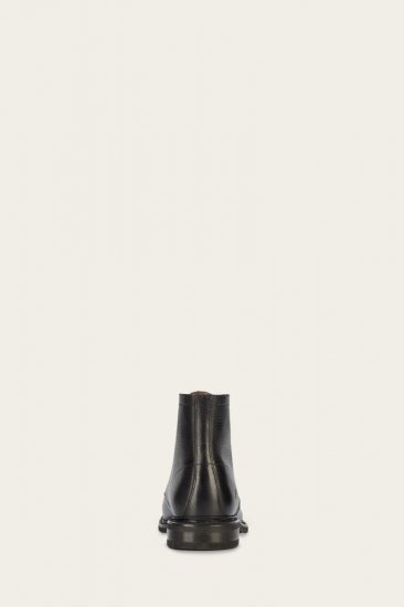 Frye Seth Cap Toe Lace Up - Black - Click Image to Close