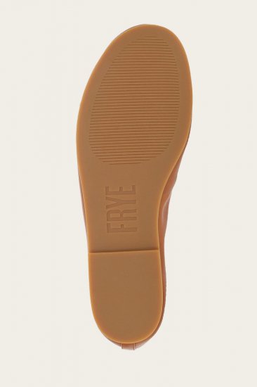 Frye Emma Ballet - Dark-latte - Click Image to Close