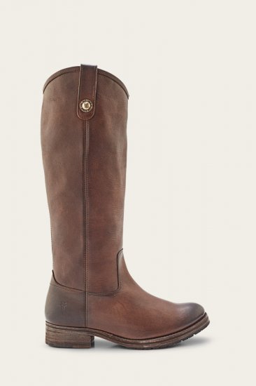 Frye Melissa Double Sole Button Lug Tall - Slate - Click Image to Close
