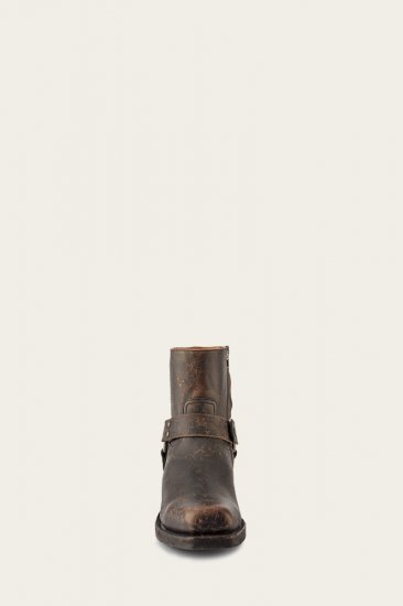 Frye Conway Harness - Antiqued-black - Click Image to Close