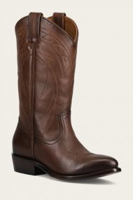 Frye Billy Pull On Deco Stitch - Bourbon