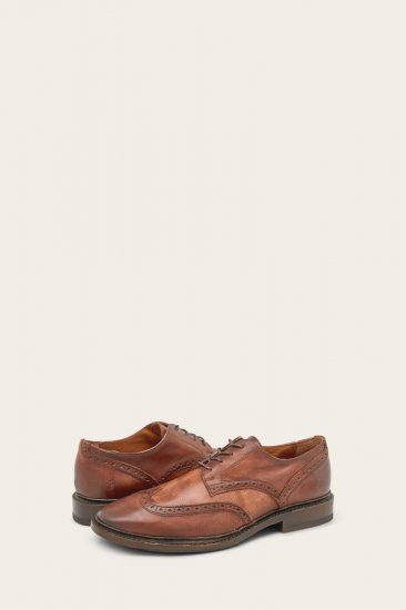 Frye Paul Wingtip - Cognac - Click Image to Close