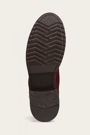 Frye Veronica Combat - Wine - Click Image to Close