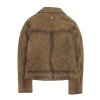 Frye Dark Taupe Biker Jacket - Frye Dark Taupe Biker Jacket