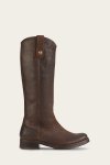 Frye Melissa Double Sole Button Lug Tall - Brown