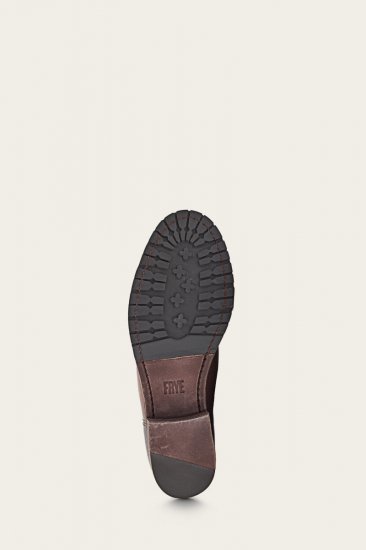 Frye Melissa Double Sole Button Lug Tall - Slate - Click Image to Close