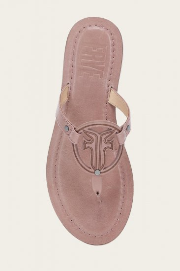 Frye Taylor Logo Sandal - Woodrose - Click Image to Close