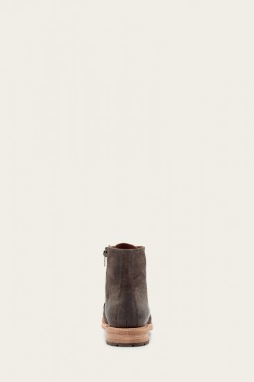 Frye Bowery Lace Up - Grey - Click Image to Close