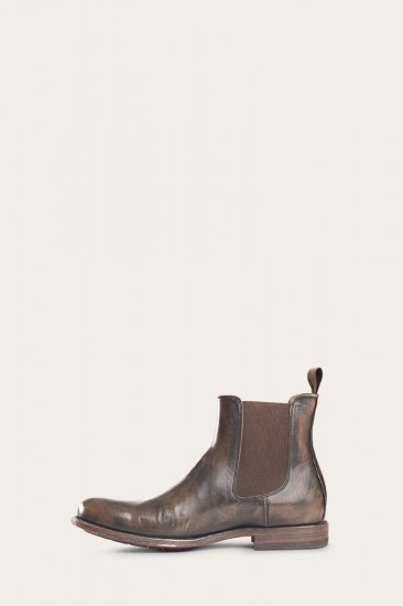 Frye Tyler Chelsea - Dark-brown - Click Image to Close