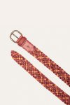 Frye 35MM Tonal Woven Leather Belt - 35MM Tonal Woven Leather Belt