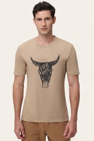 Frye Classic-Fit Crewneck Graphic Tee - Classic-Fit Crewneck Graphic Tee