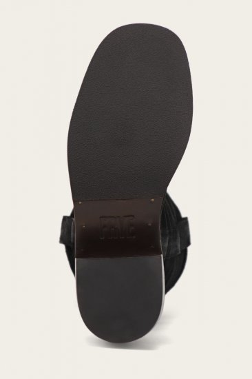 Frye Kate Pull On - Black-suede - Click Image to Close