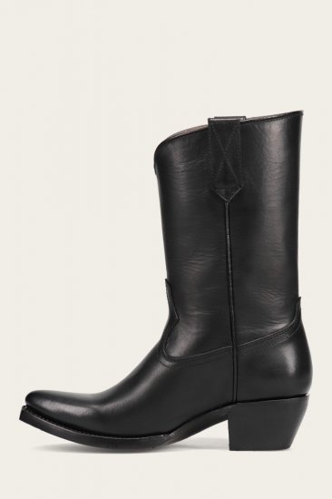 Frye Sacha Mid Pull On - Black - Click Image to Close