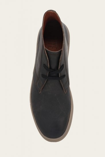 Frye Astor Chukka - Antiqued-black - Click Image to Close