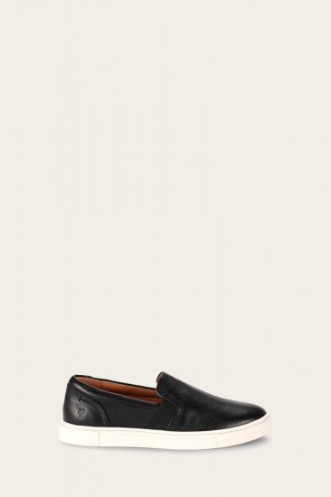 Frye Ivy Slip On - Black - Click Image to Close